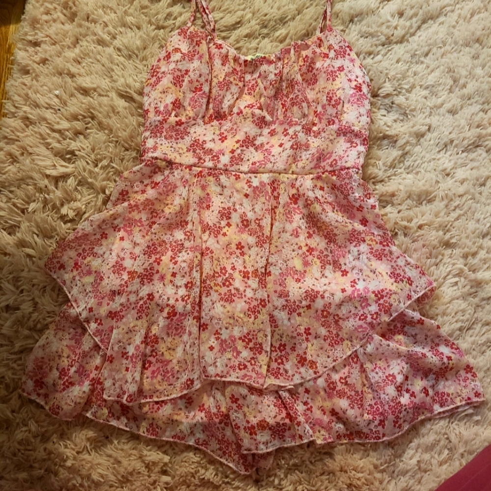 Cherry blossom pink romper